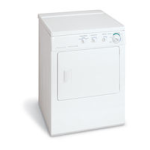 Frigidaire 137112300B Clothes Dryer Installation instructions