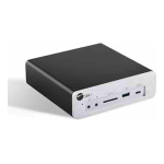 SIIG JU-DK0K11-S1 Thunderbolt 3 DP 1.4 Docking Station with Dual M.2 NVMe SSD &amp; PD User Manual