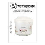 Westinghouse WST3008ZE User manual