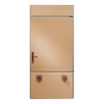 GE ZIC360NXRH Monogram® 36" Built-In Bottom-Freezer Refrigerator Quick Specs