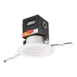 Juno JBK6 RD SWW5 90CRI CP6 MW M2 Contractor Select 6 in. Selectable CCT Canless Integrated LED White Recessed Light Trim (6-Pack) Specification
