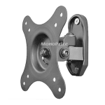 Monoprice 7842 EZ Series Full-Motion Articulating TV Wall Mount Bracket - For TVs 10in to 24in Max Weight 30 lbs. VESA Patterns Up to 100x100 Works User's manual