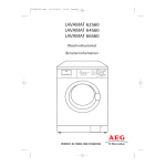 Aeg-Electrolux LAV12500VI Benutzerhandbuch