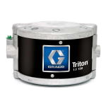Graco 309476A Triton 1030HP Diaphragm Pump Owner's Manual