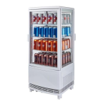 Winco Countertop Refrigerated Beverage Display Manual