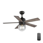 Home Decorators Collection Avonbrook 56 in. LED Bronze Ceiling Fan Use and care guide