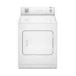 Estate EED4300TQ0 Dryer Cycle Descriptions