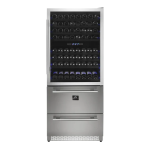 Forno FWCDR6661-30S 30 Inch Freestanding Triple Zone Wine Cooler Spec Sheet