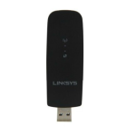 Linksys WUSB6300 AC1200 Wireless-AC USB Adapter Mode d'emploi