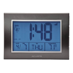 ACU-RITE Atomic Clock Instruction manual