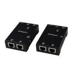 StarTech.com HDMI Over CAT5/CAT6 Extender with Power Over Cable - 165 ft (50m) Instruction manual