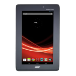 Acer HLZA110 Tabletcomputer User Manual