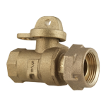 Ford Meter Box B13-232W-HB-2-NL 5/8 x 3/4 in. FIP x Meter Swivel Curb Stop Ball Valve Specification