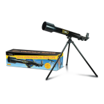 National Geographic 50mm ASTRONOMICAL TELESCOPE Instruction Manual