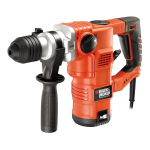 Black &amp; Decker BPHR323K Rotary hammer User manual