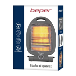 Beper P203PAN001 Quartz heater Bedienungsanleitung