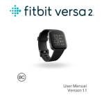 Fitbit Zip Versa FB504, Versa FB505 User Manual