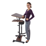 Teeter Sit-Stand Desk Assembly &amp; Use Instructions