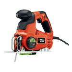 Black &amp; Decker SCS600 TYPE1 Jig Saw Owner's Manual