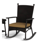Tortuga Outdoor Portside Classic Outdoor Rocking Chair Dark Roast Wicker Instructions