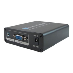 Comprehensive CCN-HV201 HDMI to VGA Converter Specification Sheet