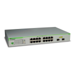 Allied Telesis GS950/48 WebSmart Gigabit Ethernet Switch Installation guide