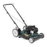 Bolens 11A-B06R765 Push Lawn Mower User manual
