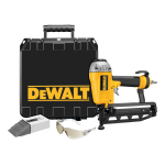 DeWalt D51276 Angled Finish Nailer 15 Gauge instruction manual