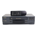 Hitachi VT-FX600A VCR Owner's Manual