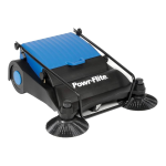 Powr-Flite PS320 Manual Sweeper Operator And Parts Manual
