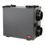 Honeywell VNT5150E1000 159 CFM TrueFRESH Energy Recovery Ventilation System - For Homes Up to 3,150 Sq Ft Spec Sheet