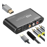 Converters.TV Composite S-Video to HDMI 1080p Scaler Format Converter User Manual