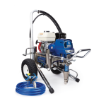 Graco 308327B 5.5 HORSEPOWER, GASOLINE POWERED GM 5000 Convertible Airless Paint Sprayer Owner's Manual