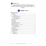 Ambient S2SWS08 WirelessThermo-Hygrometer User Manual