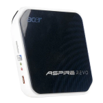Acer Aspire R3600 Desktop ユーザーマニュアル