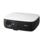 Sony VPL-EX3 Projector Operating instructions