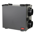 Honeywell VNT5070H1000 70 CFM TrueFRESH Heat Recovery Ventilation System Spec Sheet