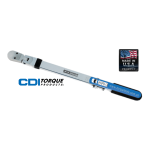 CDI Split Beam Click Torque Wrench User Manual | AI Chat &amp; PDF