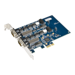 Sealevel ISO COMM2.PCIe PCI Express 2-Port RS-232, RS-422, RS-485 Isolated Serial Interface User Manual