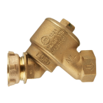 Ford Meter Box HHA94-323D-NL 5/8 x 3/4 in. Meter Brass Angle Cascading Dual Check Valve Specification