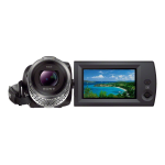 Sony HDRCX330/B Camcorder Specification Guide
