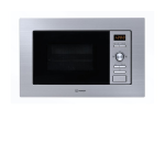 Indesit MWI 121.2 X Microwave Installation instructions