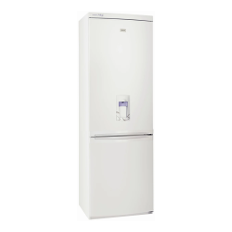 Zanussi ZRB834NW Fridge-Freezer Manual | AI Chat & PDF | Manualzz