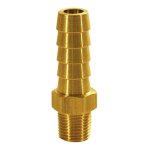 Dixon Valve &amp; Coupling 1021208C 1/2 x 1/4 in. MNPTF x Barbed Brass Reducing Adapter Specification