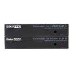 Gefen Pro GEF-HDCAT5-ELRPOL User manual