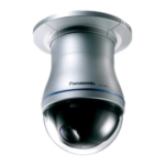 Panasonic WV-CS950 Security Camera User manual