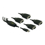 DeLOCK 61518 Adapter USB &gt; 4 x Serial Data Sheet