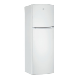 Whirlpool WTE2921 A+NFW Fridge/freezer combination Програмна діаграма | Manualzz