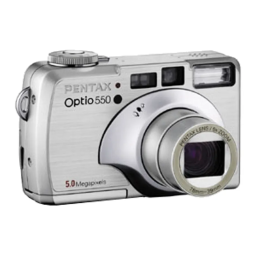 Pentax Optiio550 Operating Manual | Manualzz