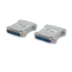 StarTech.com Null Modem Cable Adapter DB25 to DB25 M/M Datasheet